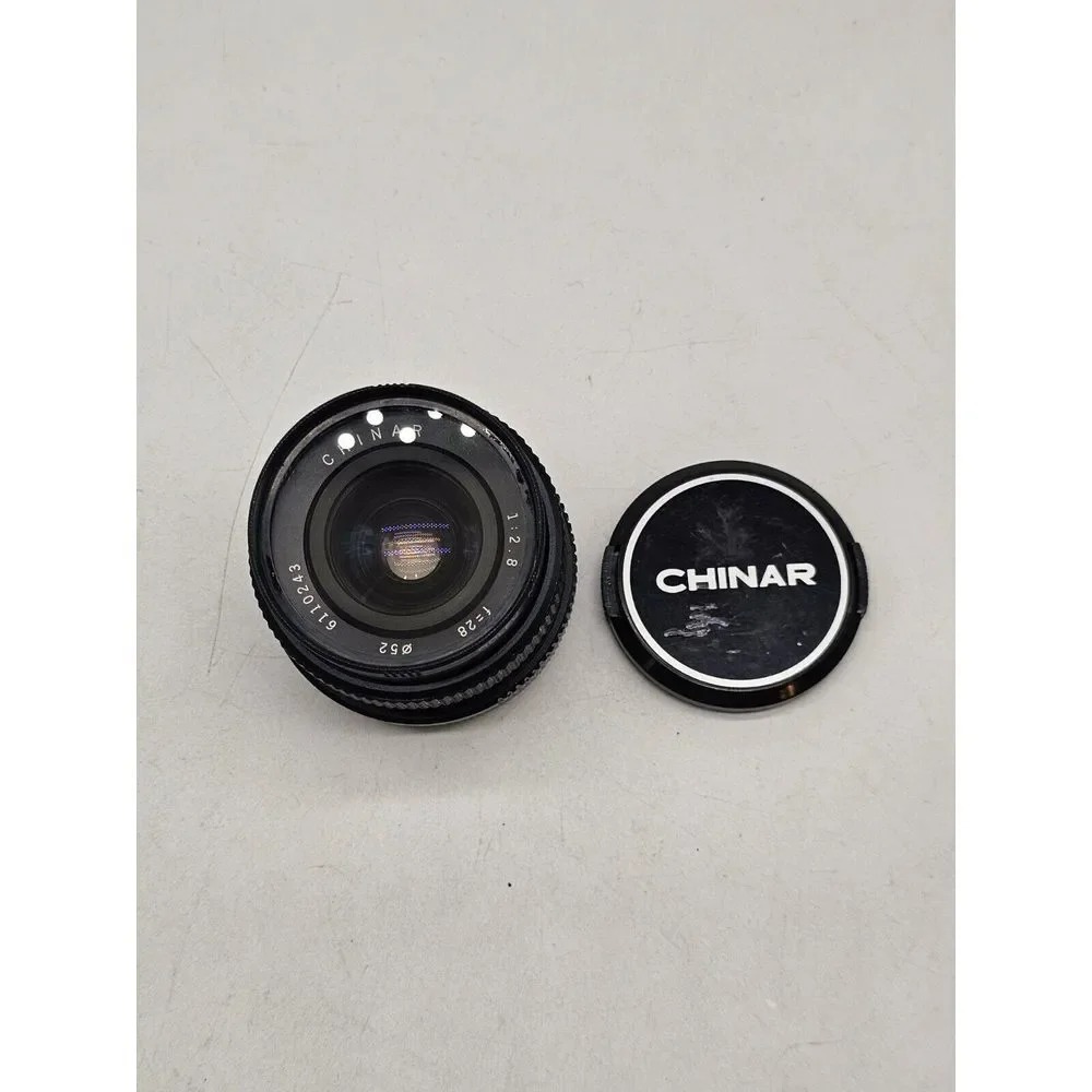 Chinar M.C. 28mm f/2.8 Lens Vintage 052 Broken Tab‎